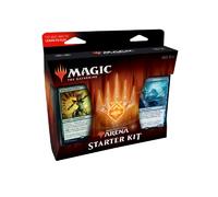 Magic: The Gathering 2021 Arena Starter Kit - 2 jeux de 60 cartes, 2 cartes en aluminium, 2 boîtes de rangement, livret d'instructions et codes MTG Arena pour 2 joueurs