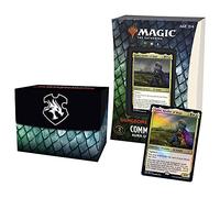 Magic : The Gathering Adventures in The Forgotten Realms Commander Deck - Aura of Courage White, Multicolor Blue Green