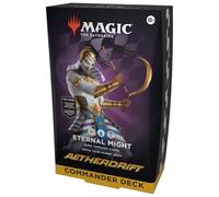 Magic: The Gathering- Aetherdrift Commander Deck-Eternal Might (Version Anglaise), D4143000, Multicolor