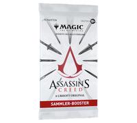Magic : The Gathering - Assassin's Creed - Présentoir de boosters de Collection - 12 boosters de Collection (10 Cartes dans Chaque Booster) - Jeu de Cartes à Collectionner à partir de 13 Ans (Version