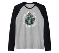 Magic: The Gathering Christmas Tis The Season to Play Magic Manche Raglan