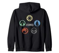 Magic: The Gathering Colored Mana Symbols Sweat à Capuche