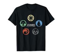 Magic: The Gathering Colored Mana Symbols T-Shirt