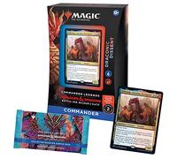 Magic: The Gathering Commander Legends: Battle for Baldur’s Gate Commander Deck - Draconic Dissent + Collector Booster Sample Pack