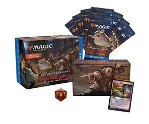Magic: The Gathering Commander Legends : Battle for Baldur's Gate Bundle, 8 boosters et Accessoires, Multicolore, D10080000