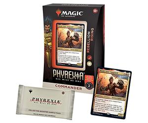 Magic: The Gathering D11450000 Phyrexia: All Will Be One Commander Deck - Rebellion Rising et Collector Booster Sample Pack (Version Anglaise)