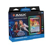 Magic The Gathering- Doctor Who Commander Deck 4 (Deutsche Version) das zusammentreffen Docteur, D23681000, Multicolore