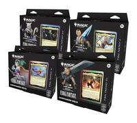 Magic: The Gathering – Decks Commander Final Fantasy – Lot comprenant les 4 decks