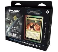 Magic: The Gathering Final Fantasy VII Commander Deck - Game Edition (Limit Break Commander Deck, Carte Exclusive, Code de téléchargement de Jeu vidéo Final Fantasy VII et Accessoires)