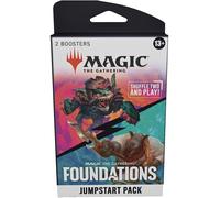 Magic The Gathering Foundations Jumpstart Booster 2-Pack 2024 Taille unique Unisex