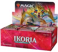 Magic The Gathering Ikoria: Lair of Behemoths Boîte de 36 boosters de brouillon (540 Cartes + boîte de décoration) | Scellé en Usine