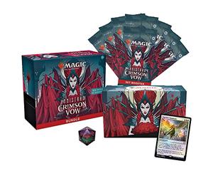Magic The Gathering Innistrad: Crimson Vow Bundle, 8 Set Boosters & Accessories C90620000