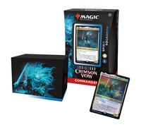 Magic: The Gathering Innistrad : Deck de commandant Crimson Vow - Escadron spirituel (blanc-bleu)