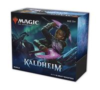 Magic The Gathering Kaldheim Bundle, 10 boosters de Draft (150 Cartes Magiques) et Accessoires, Multicolore