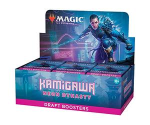 Magic The Gathering Kamigawa Neon Dynasty C91980001 Lot de 36 boosters de brouillon Multicolore