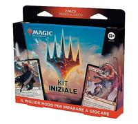 Magic: The Gathering - Kit Initial 2023 - Apprenez à Jouer avec 2 Decks prêts à être utilisés + 2 Codes pour Jouer en Ligne (Jeu de Cartes Fantastique à 2 Joueurs) (Version Italienne) (D24741030)