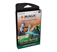 Magic : The Gathering Le Seigneur des Anneaux : Histoires de la Terre du Milieu Jumpstart Booster - Lot de 2 (Version Allemande) - Noir