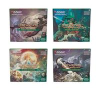 Magic : The Gathering Lot de 4 Coffrets scéniques Le Seigneur des Anneaux La Terre du Milieu - -