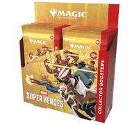 Magic Boîte Collectionneur Booster Marvel Super Heroes Cartes MTG ENG