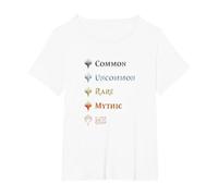 Magic: The Gathering- Mythical Me T-Shirt, Femme Grandes Tailles, Blanc, 5X