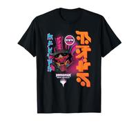 Magic The Gathering Neon Dynasty Kanji Mask T-Shirt