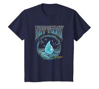 Magic: The Gathering Not Today Blue Mana Artistic Portrait T-Shirt, Enfant, Bleu Marine, 6 Ans