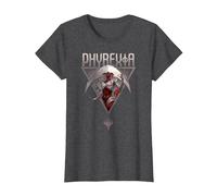 Magic: The Gathering Phyrexia All Will Be One Elesh Norn V2 T-Shirt, Femme, Chiné Foncé, S