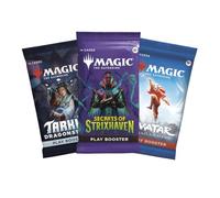 Magic The Gathering Play Booster Set - 3 boosters MTG anglais aléatoires à collectionner, ouvrir et jouer