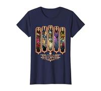 Magic The Gathering Streets of New Capenna Bosses T-Shirt, Femme, Bleu Marine, L