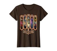 Magic The Gathering Streets of New Capenna Bosses T-Shirt, Femme, Marron, XL