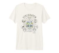 Magic: The Gathering Strixhaven Alumni Vintage School Logo T-Shirt Haut de Gamme