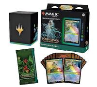 Magic: The Gathering The Lord of The Rings: Tales of Middle-Earth Commander Deck - Elven Council (100-Card Deck, 2-Card Collector Booster Sample Pack + Accessories) (Version Anglaise)