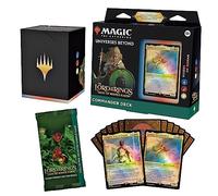 Magic: The Gathering The Lord of The Rings: Tales of Middle-Earth Commander Deck - Riders of Rohan (100-Card Deck, 2-Card Collector Booster Sample Pack + Accessories) (Version Anglaise)