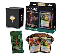Magic: The Gathering The Lord of The Rings: Tales of Middle-Earth Commander Deck - The Hosts of Mordor (100-Card Deck, 2-Card Collector Booster Sample Pack + Accessories) (Version Anglaise)
