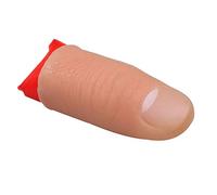 Magic Thumb Tip Trick, Rubber Close Up Vanish Apparence Finger Hanky Trick Prop Rouge Multicolore Mode pratique
