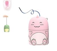 Magic Toilet Bowl Cleaner, Cute Dinosaur-Shaped Toilet Bowl Cleaner Bottle, Toilets Deodorizer Wonder, with ocean, jasmine, and peach aromas, Three Fragrances (Peach flavor)