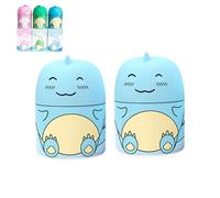 Magic Toilet Cleaning Bottle, The New 2025 Toilet Water Tank Cleaner,Cute Dinosaur-Shaped Toiletes Bowl Cleaner Bottle, with Ocean, Jasmine, And Peach Scent (Blue * 2)