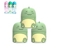 Magic Toilet Cleaning Bottle, The New 2025 Toilet Water Tank Cleaner,Cute Dinosaur-Shaped Toiletes Bowl Cleaner Bottle, with Ocean, Jasmine, And Peach Scent (Green * 3)
