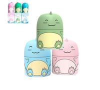 Magic Toilet Cleaning Bottle, The New 2025 Toilet Water Tank Cleaner,Cute Dinosaur-Shaped Toiletes Bowl Cleaner Bottle, with Ocean, Jasmine, And Peach Scent (Pink + Blue + Green)