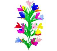 Magic Trick - Plume Fleur Transformation, Accessoire de scène pour Magiciens, Matériau PVC, 77 cm, 117 g