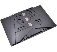 Magic Tricks Table pliante magique en aluminium (alliage, couleur noire) Magicians Best Table Stage Close Up Illusions Gimmick Accessoires