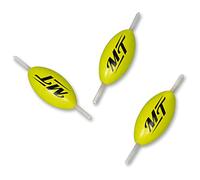 Magic Trout Premium Stick Pilot G2 Flotteur pour Montage de Truite, Poses et détecteurs de Touche - Accessoire de pêche - Jaune Fluo - 17 mm