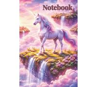 Magic Unicorn Notebook: Floating Island Dreams for Kids