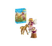 Jeux de construction - PLAYMOBIL - 71844 - Poulain licorne doré - Fée incluse - Dès 4 ans