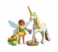 Magic Unicorns Licorne Fleur D'arc-en-ciel Avec Fée 71840 Multicolore TU
