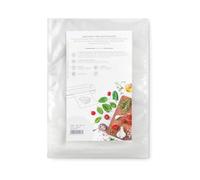 Magic Vac, 50 Sacs Sous Vide Alimentaire 25x35, Idéaux pour Congélateur, Réfrigérateur, Décongélation au Micro-ondes, Ébullition, Cuisson Sous Vide au Four ou à la Vapeur, Sans Étiquette, Certifiés