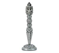 Magic Wand - Jeu de dés DND uniques en métal avec tête de mort, tour, roulette - Jeu de dés mécaniques pour jeux de rôle