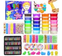 Magic Water Gel Kit DIY Toys - 30 Colors & Molds, Create Squishy Fairy Elves - Educational STEM Craft Gift for Kids Ages 3 4 5 6 7 8 9 10 (Boys & Girls)