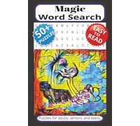 Magic Word Search Puzzle Book: Word Searches with Easy to Read Print about Magic, Mysticism, Wizardry, Witchcraft, and More | 6x9 inches, 110 pages | ... Gift for Vacations, Holidays and Free Times
