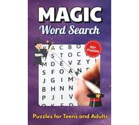 Magic Word Search Puzzle Book: Word searches with easy to read print about Magic, Tricks and more | 6 x 9 inches, 110 pages | 50+ puzzles… Gift for vacations, Holidays and Free Times
